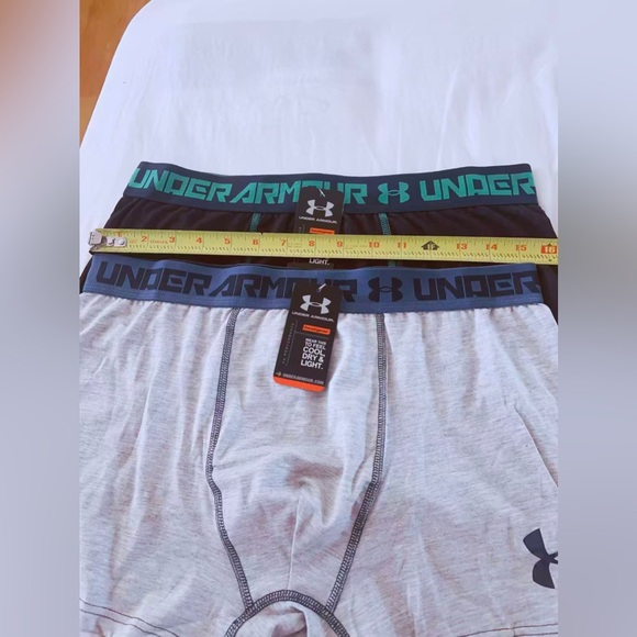 Men 2-Pack Under Armour UA Charged Cotton Boxerjock Underwear XXL - Picture 4 of 7